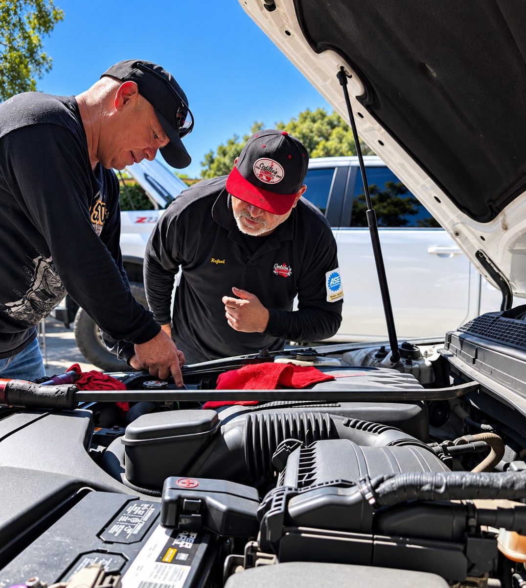 Genuine auto repair shop photo at Cedillo's Classic & Auto Repair in Fullerton
